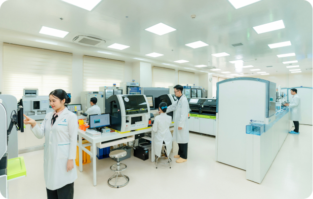 Hệ thống xét nghiệm sinh hóa hiện đại